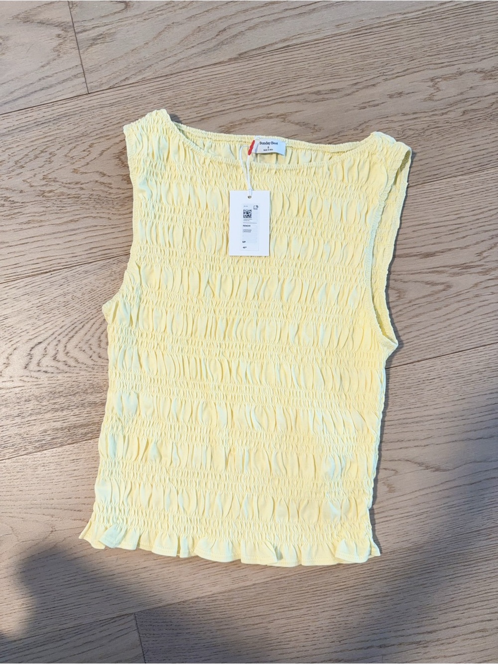 NWT 131014 Aritzia Sunday best renoir lemonade S